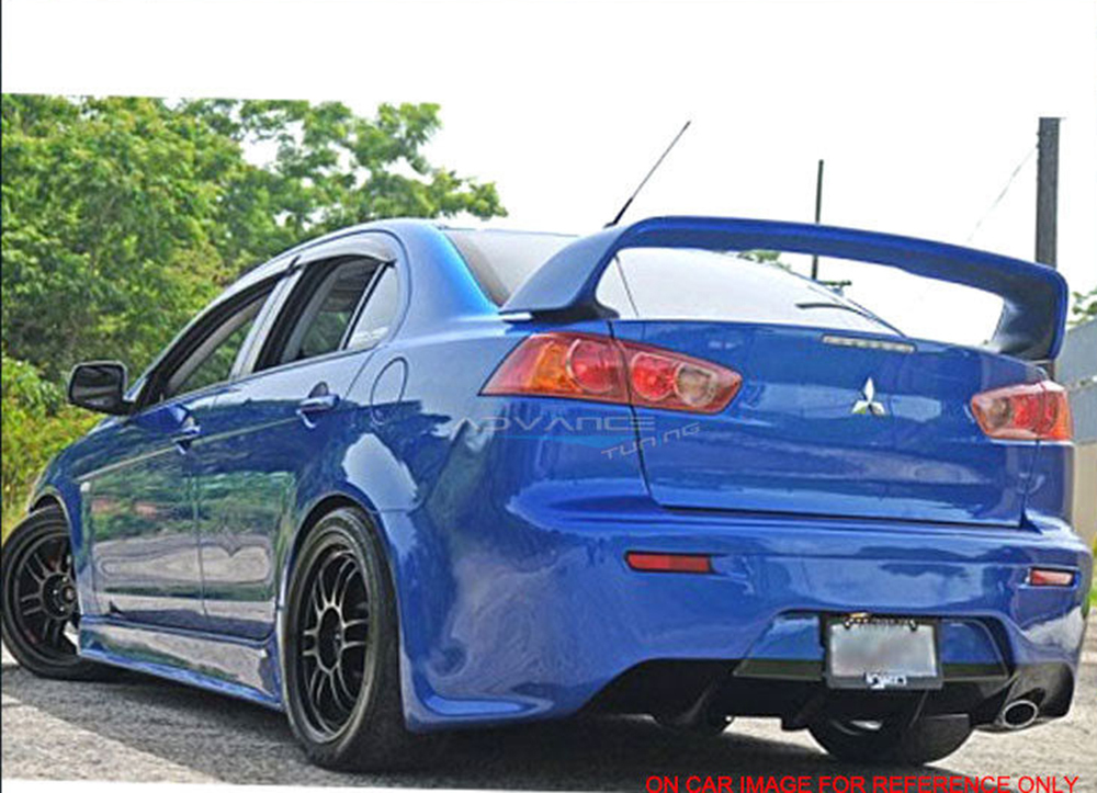  покраска включая 2008-2015 Mitsubishi Lancer Evolution X EVOX 10 Lancer Evolution X CZ4A задний спойлер багажника wings poila- каждый оригинальный цвет соответствует 