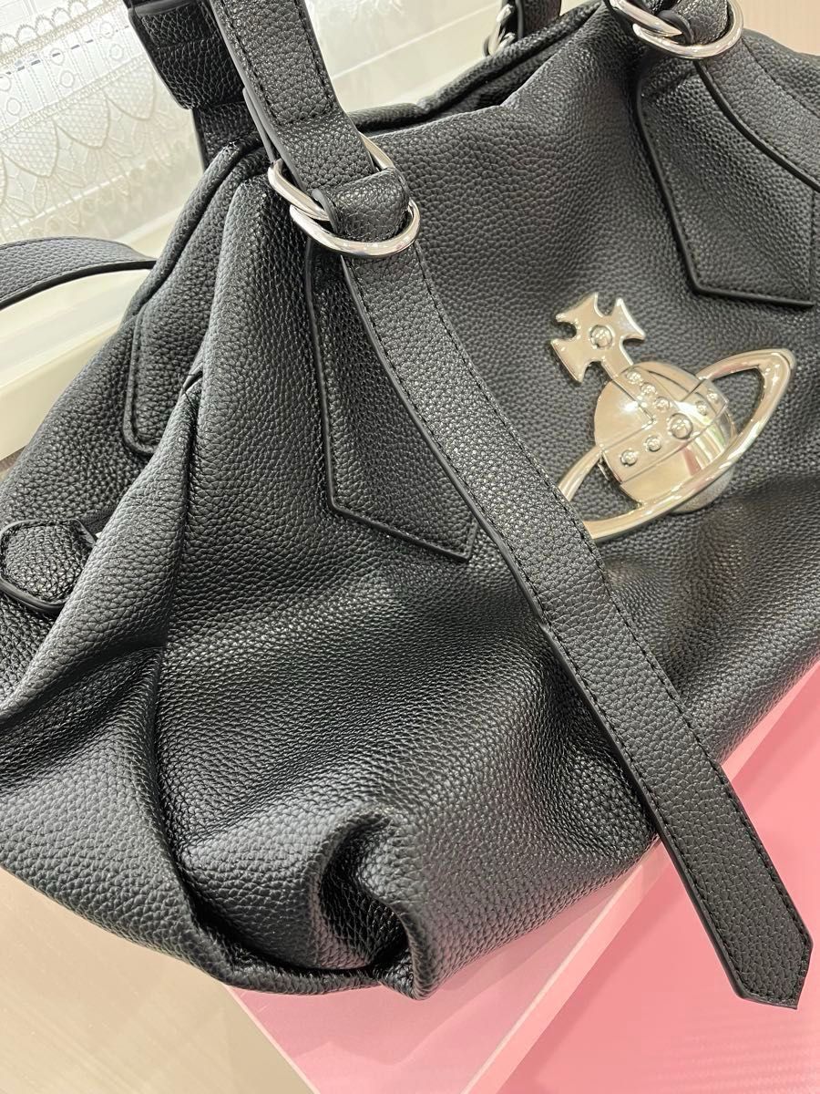 タグ 保存袋有 Vivienne Westwood ビッグ オーブ ハンドバッグ タグ 保存袋有 Vivienne Westwood ビッグ オーブ ハンドバッグ