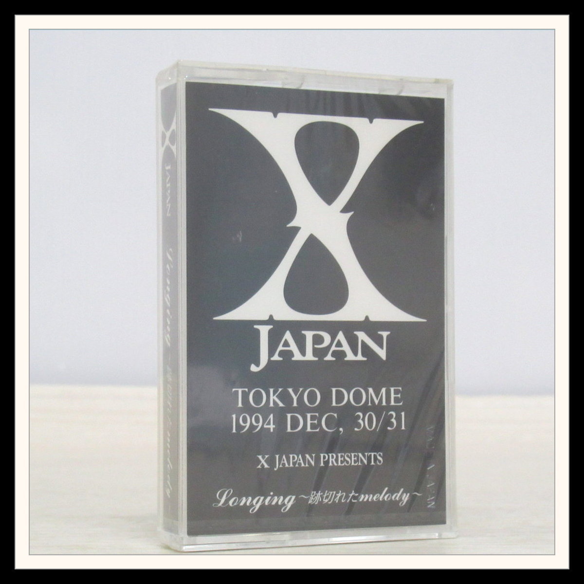 ▼【希少】未開封★ X JAPAN カセットテープ DEMO TAPE 限定デモテープ 1994年東京ドーム 非売品/YOSHIKI/TOSHI/HIDE【K2【R2024-04-16-315の画像1