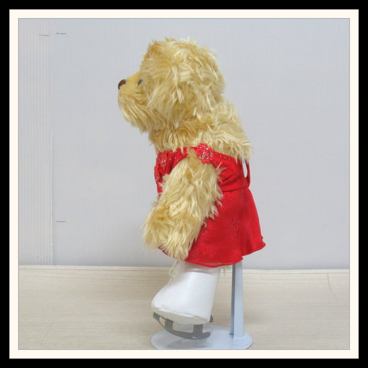 V. rice field genuine . teddy bear * small reda/ Tokyo flax cloth 10 number / soft toy / costume / skate Bear [M4[R2024-05-01-226