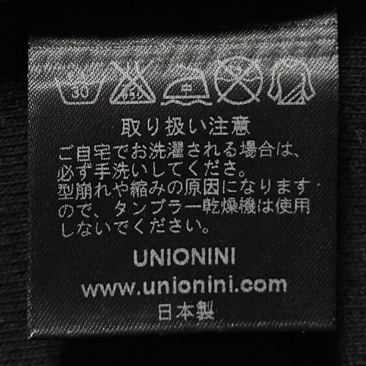 UNIONINI Uni o knee ni* teddy bear long sleeve cut and sewn T-shirt long T tops .. bear print black black ribbon child clothes Kids popular 