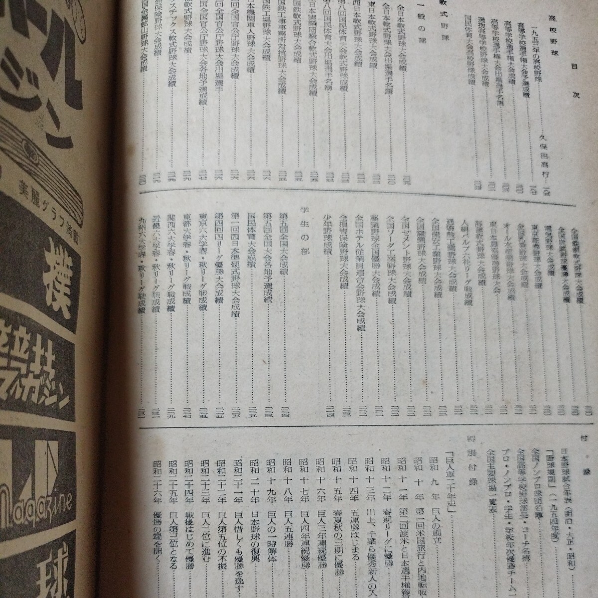 .. бейсбол ежегодник 1954 год . человек 20 год история .. река сверху день рис бейсбол 