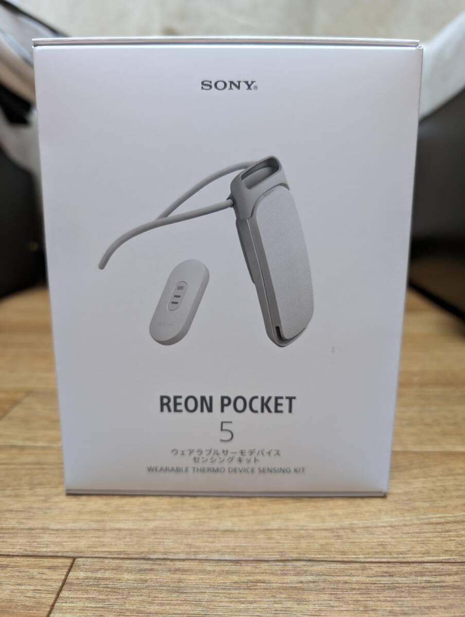 * не использовался * Sony SONY RNPK-5T/W [ переносной Thermo устройство REON POCKET 5( Leon карман 5)sensing комплект ]