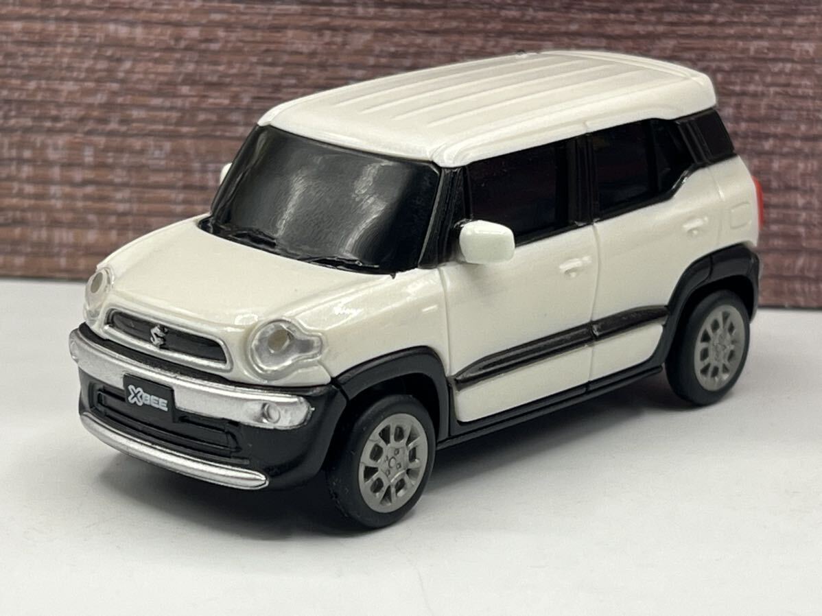  prompt decision have * pull-back car SUZUKI Suzuki XBEE Cross Be pure white pearl white color sample * minicar 