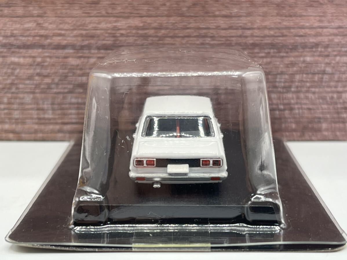 即決有★アオシマ 1/64 グラチャンコレクション第15弾 ハコスカ4Dr ② GC10 白 ホワイト★ミニカー_画像6