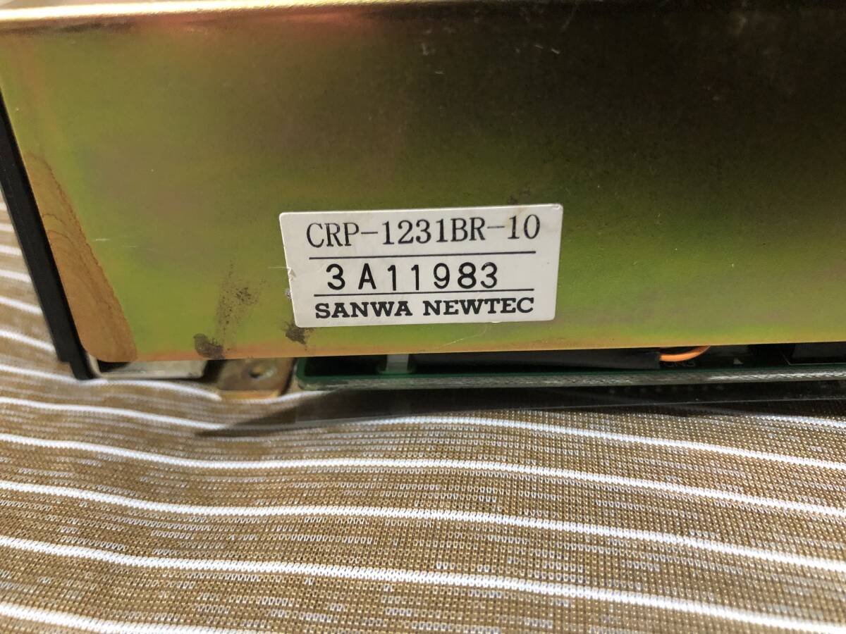 10200円 カードリーダー CRP-1231BR-10 SANWA NEWTEC - 筐体 10200円 カードリーダー CRP-1231BR-10 SANWA NEWTEC - 筐体