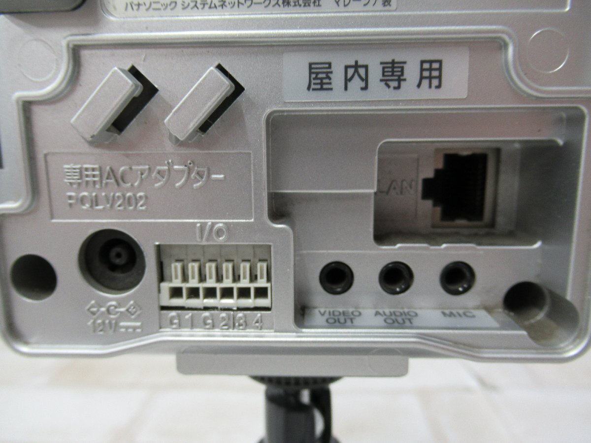 ^Ω новый LF 0089t гарантия иметь Panasonic[ BB-HCM511 ] Panasonic закрытый специальный сеть камера PoE подача тока AC адаптер / подставка есть работа / первый период .O