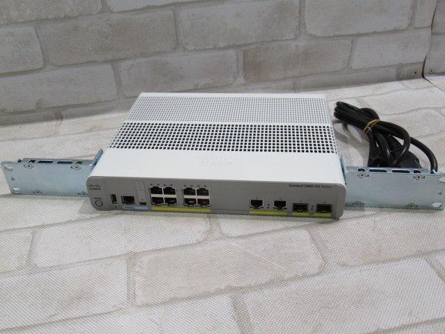 ▲Ω 新LE 0113k 保証有 Cisco【 WS-C2960CX-8TC-L V04 】シスコ Catalyst 2960-CX シリーズ スイッチ・ 領収書発行可能_画像1