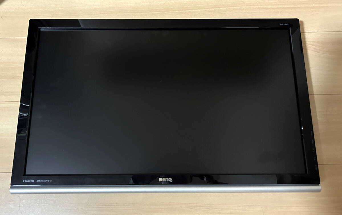 【中古】BenQ 24インチ LCDワイドモニタ E2420HDの画像1