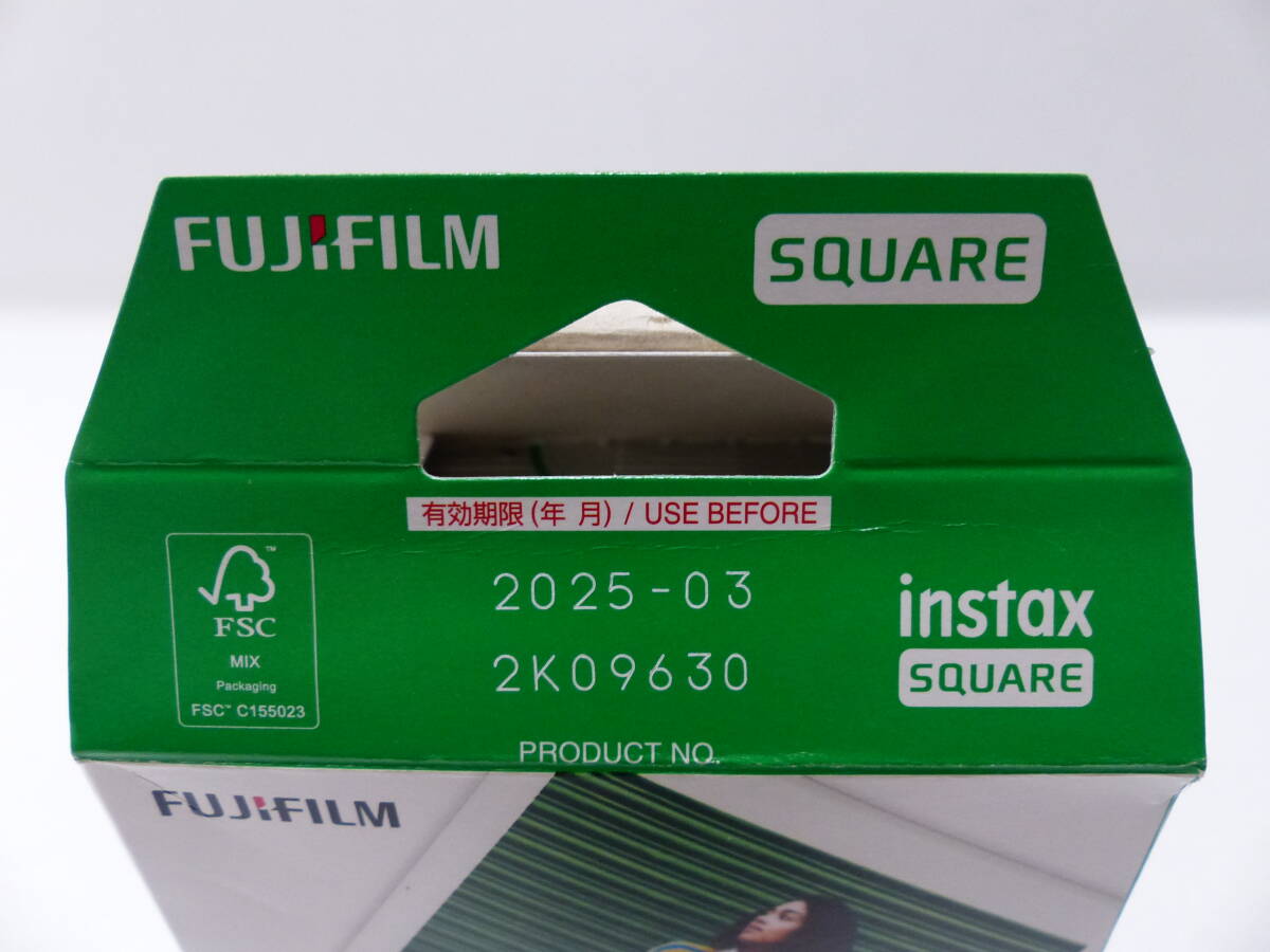 ◆訳あり◆ インスタントカラーフィルム instax SQUARE 20枚（10枚×2）有効期限2025-03_画像5