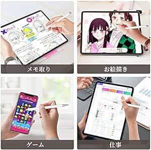 KINGONE タッチペン スタイラスペン 2in1 極細 充電不要 アイフォン ペン iphone iPad Android タ_画像5