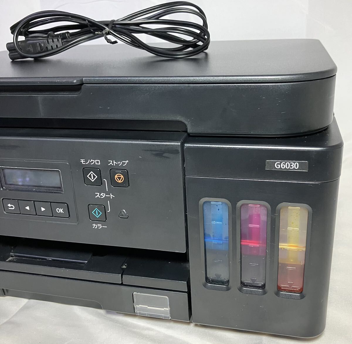 KGNY4066 Canon Canon G6030 Special high capacity Giga tanker installing black ink-jet printer multifunction machine Junk present condition goods 