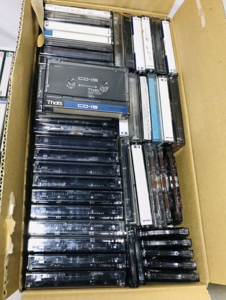 KGNY3985 recording ending secondhand goods cassette tape normal position high position SONY TDK maxell DENON AXIA other Junk present condition goods summarize 