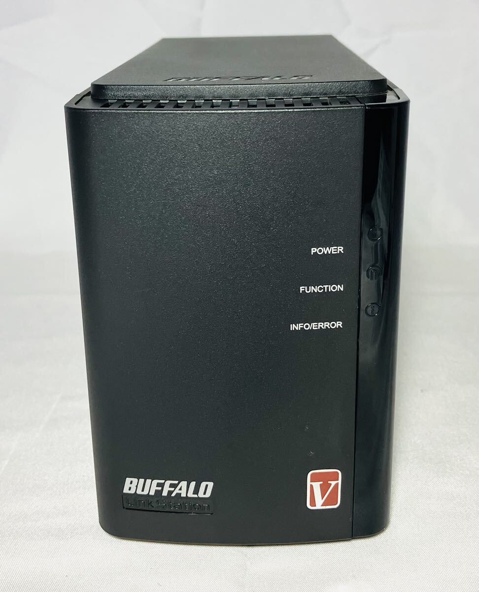 KGNY4057 BUFFALO Buffalo LinkStation LS-WV4.0TL/R1 NAS 4TB attached outside HDD hard disk Junk present condition goods 