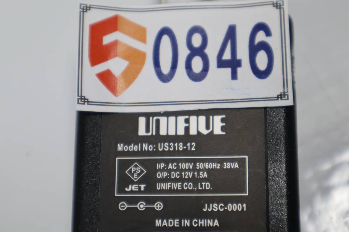 S0846(SLL) Y 【美品】【10個セット】 UNIFIVE　US318-12　DC12V　1.5A_画像3
