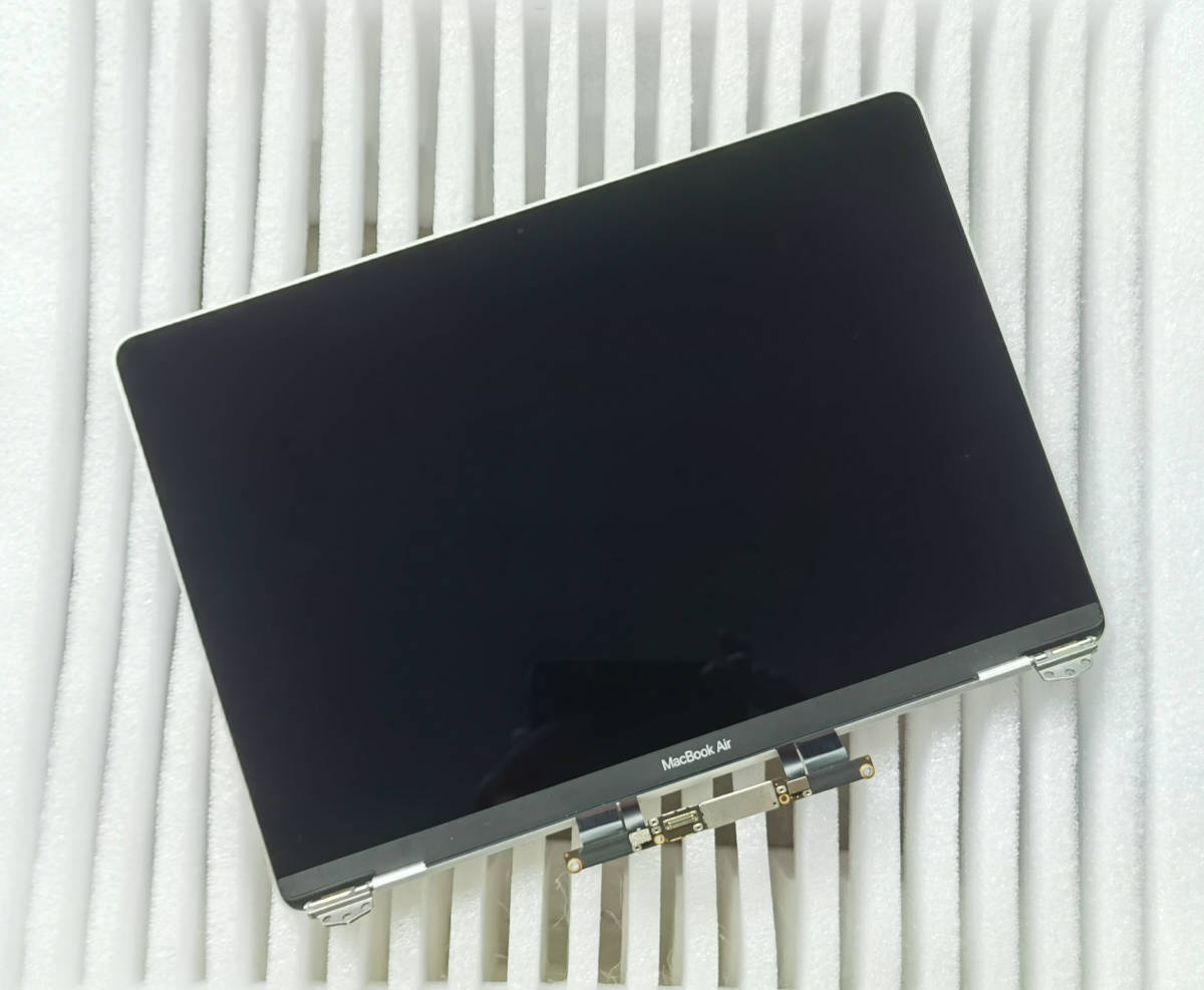 新品 MacBook Air Retina 13inch 2018 A1932 液晶パネル上半身部 LCD 本体上半部 上部一式 シルバー_画像1