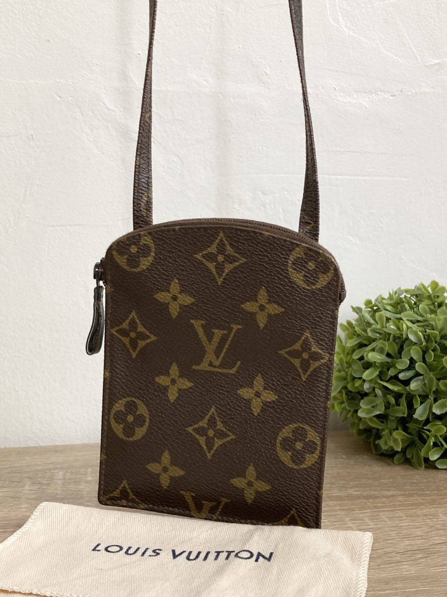 LOUIS VUITTON ルイヴィトン モノグラム ヴィンテージ ショルダーバッグ ミニポシェット セクレ_画像1