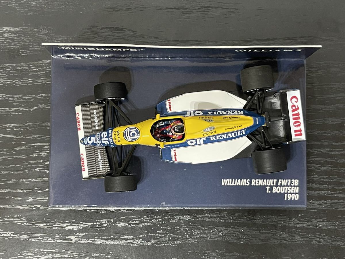 MINICHAMPS/ミニチャンプス/1/43/Williams Renault FW13B/#5/T. Boutsen/Limited Edition 420 pes./ _画像7