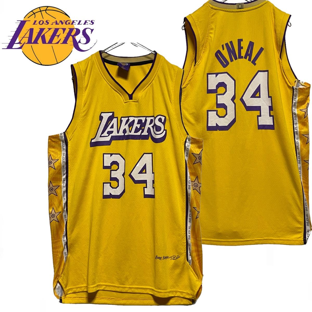 【会場限定】LAKERS レイカーズ シャキールオニール 34番 ユニフォーム