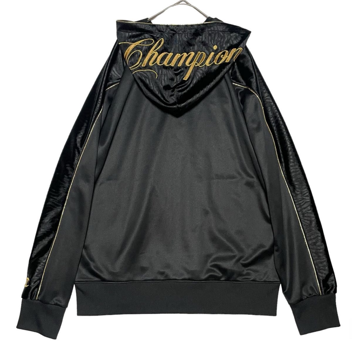 Champion チャンピオン 魔裟斗モデル ジャージ セットアップ 黒 Champion チャンピオン 魔裟斗モデル ジャージ セットアップ 黒