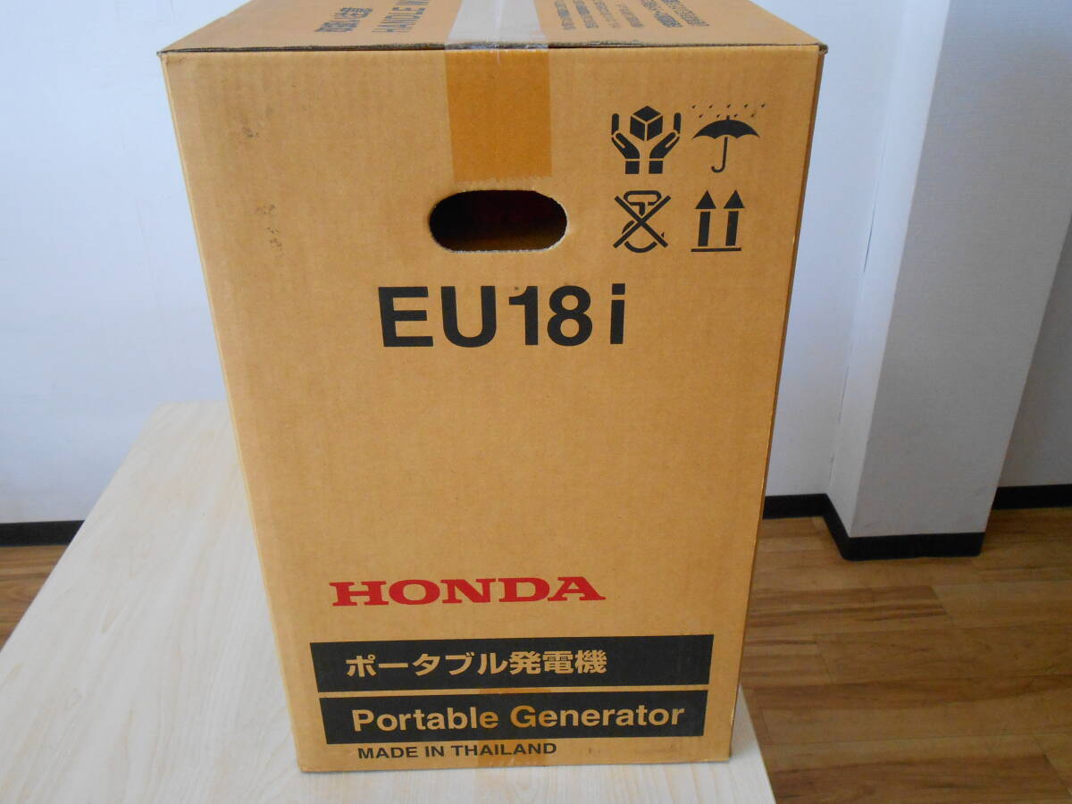 25335 新品 未使用 未開封 HONDA ホンダ ポータブル発電機 EU18i Portable Generater インバータ発電機 保証書有_画像10