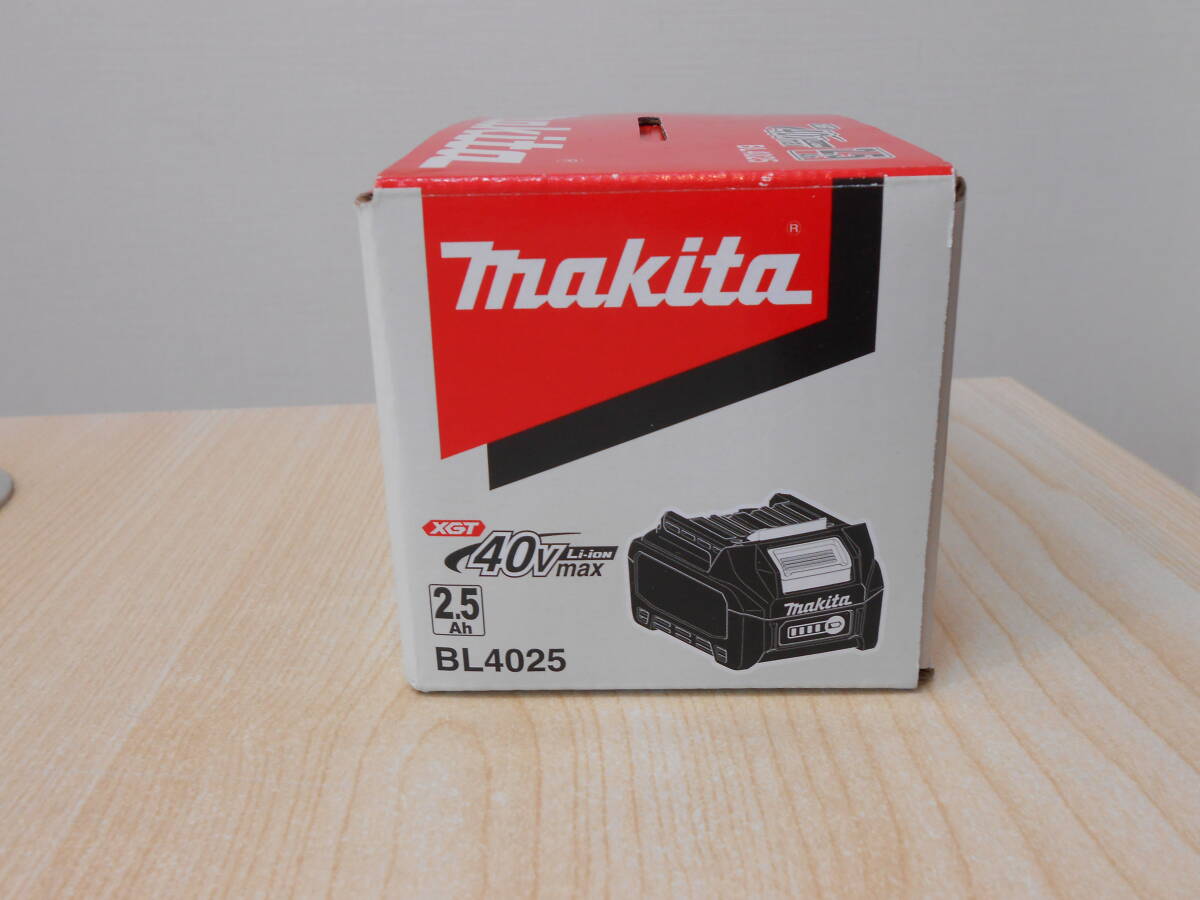 25417 新品 未使用 makita マキタ Li-ion バッテリー BL4025 DC36V 2.5Ah DC40V(max) 90Wh 電動工具 バッテリーのみ リチウムイオン_画像10