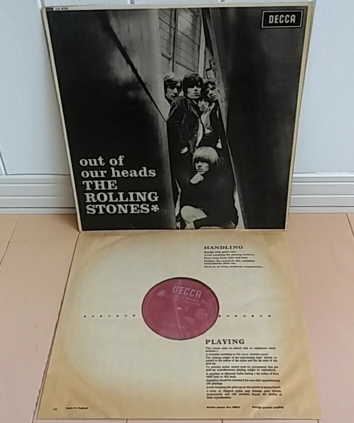 【UK盤最初期マト「7B」】Rolling Stones(ローリングストーンズ)/out of our headsの画像1