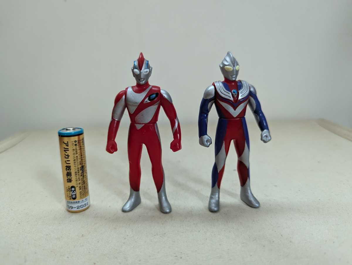  Ultraman Tiga & Ultraman Nice Mini sofvi комплект 