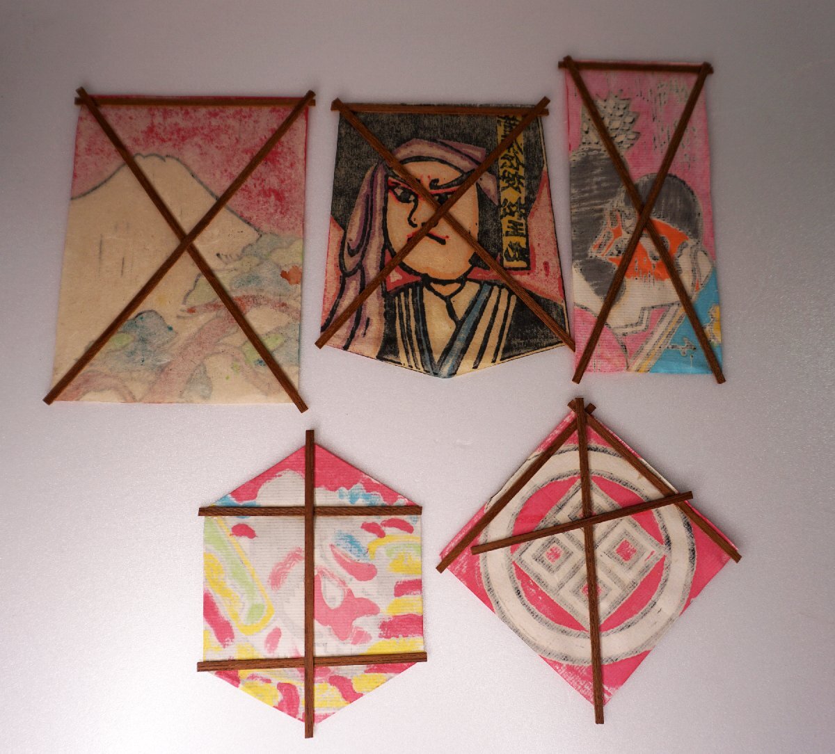  Mini kite 5 sheets 1 collection 