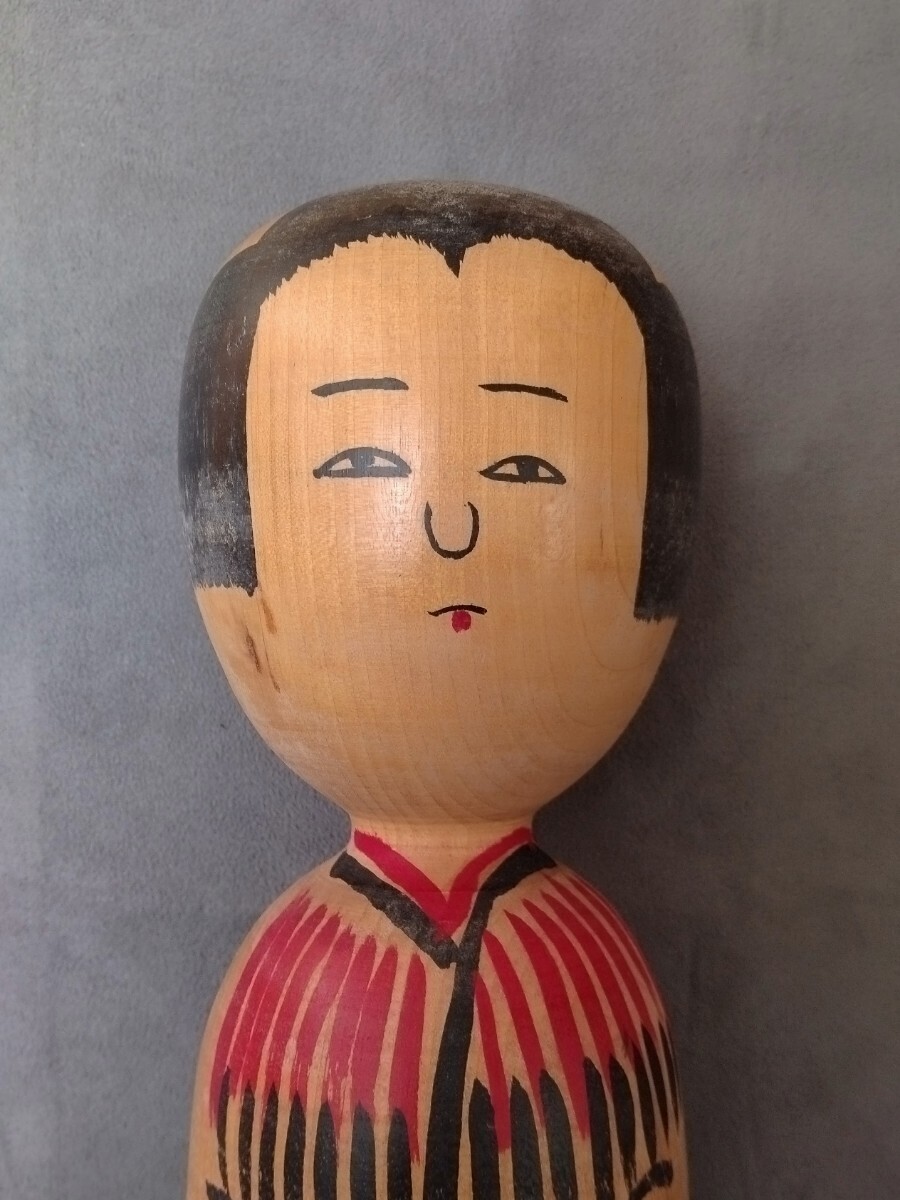 □極希少 美品 1950年代作!『小椋久太郎』秋田木地山こけし □極希少 美品 1950年代作!『小椋久太郎』秋田木地山こけし