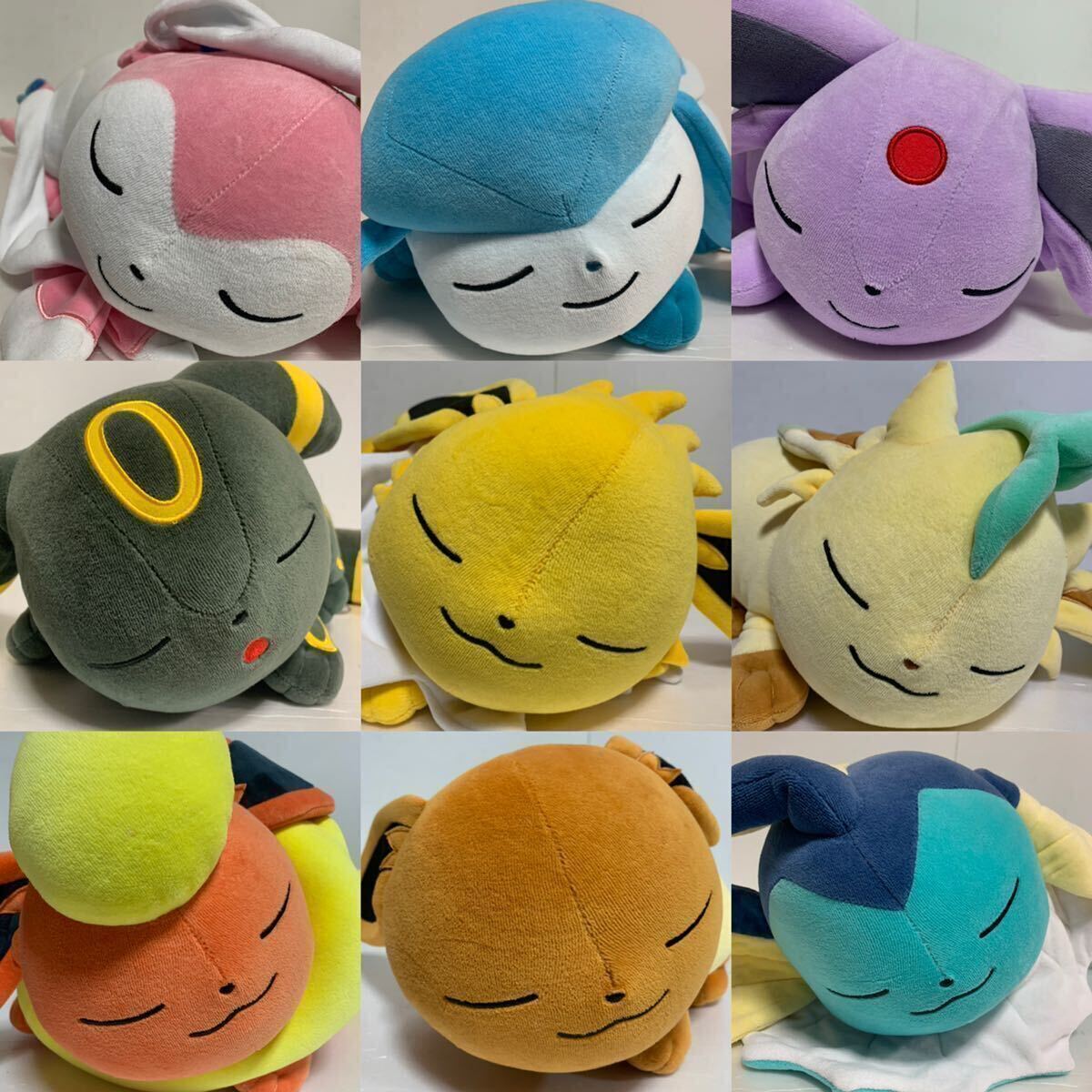  Pokemon center .... soft toy 9 point set together Pocket Monster Pokemon pokesen