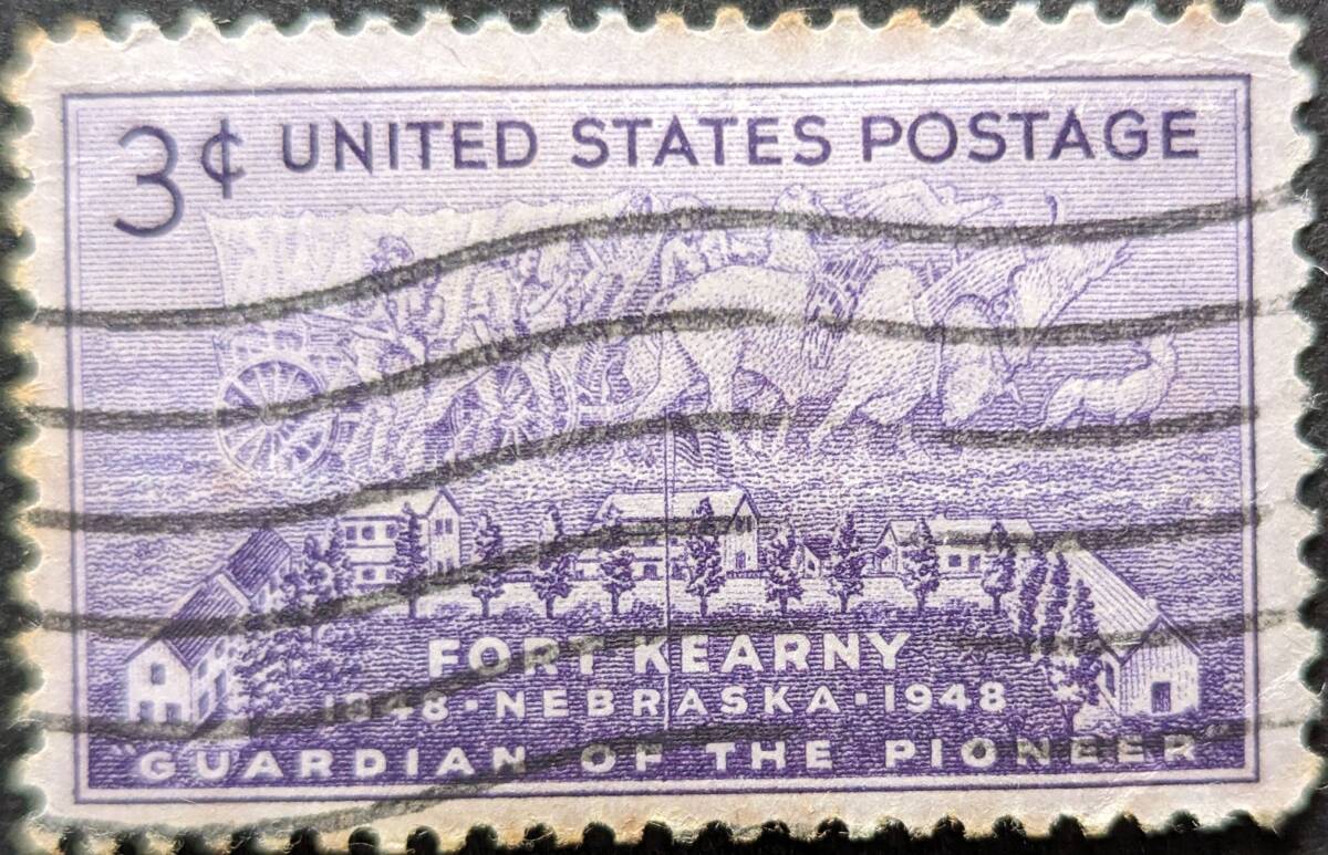 【外国切手】 アメリカ合衆国 1948年09月22日 発行 カーニー砦 消印付きの画像1