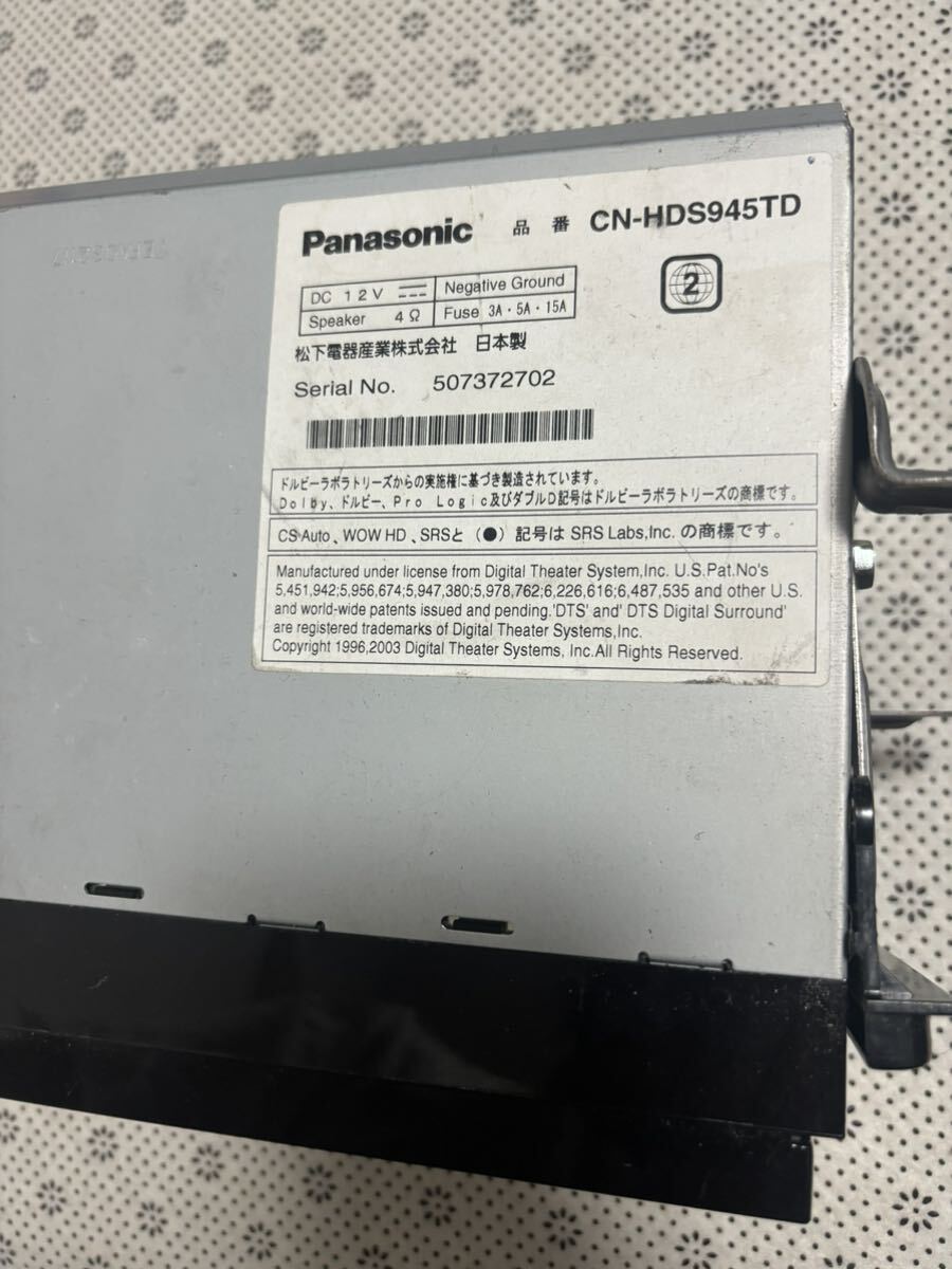 Panasonic パナソニック CN-HDS945TDナビ カーナビ 