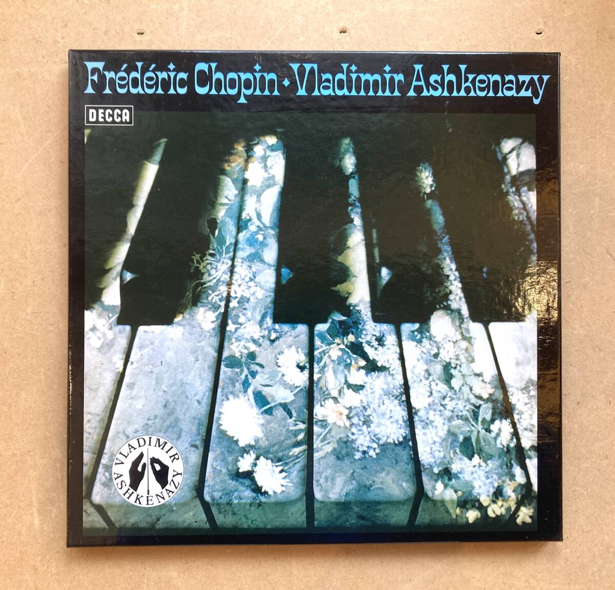 ■※経年ゆえのシミ有■Frederic Chopin, Vladimir Ashkenazy / Klavierwerke (Decca 6.35144 DX) 2LP BOX 1976 Germany EX-~EX _画像1