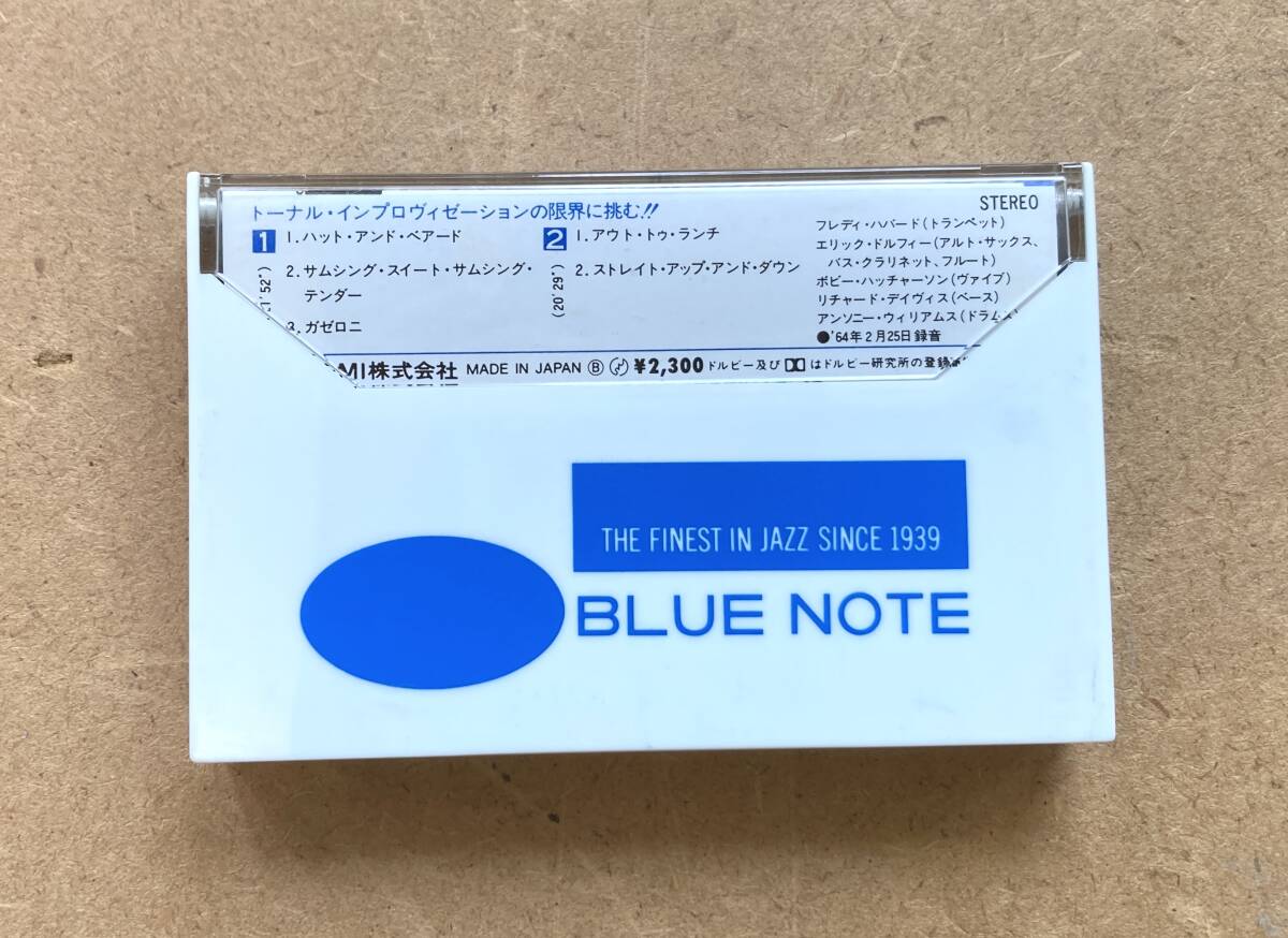■Blue Note名盤/カセットテープ■エリック・ドルフィー (Eric Dolphy) / アウト・トゥ・ランチ (BLUE NOTE - ZR23-1078) Bobby Hutcherson_画像2