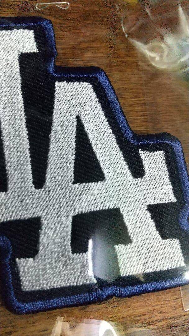 LA ドジャース ワッペン 大谷翔平 大リーグ 野球 刺繍アイロン ロサンゼルス プロ野球 ホームラン _画像2