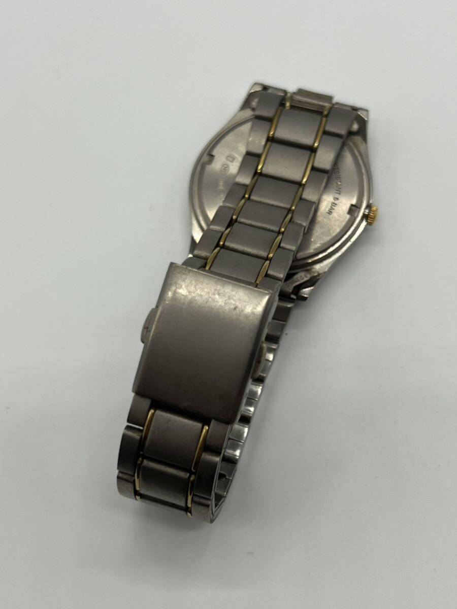 SEIKO セイコー チタニウム 腕時計 メンズ デイト カレンダー アナログ クォーツ 7N43-9100の画像4