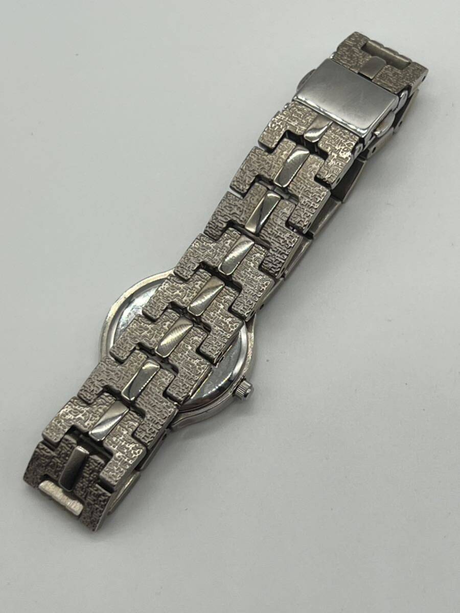 DORIS BLASER ドリスブラザー No.0213 PLATINUM 1000 Diamond VS1 プラチナム クォーツ QZ 腕時計 シルバー文字盤の画像4