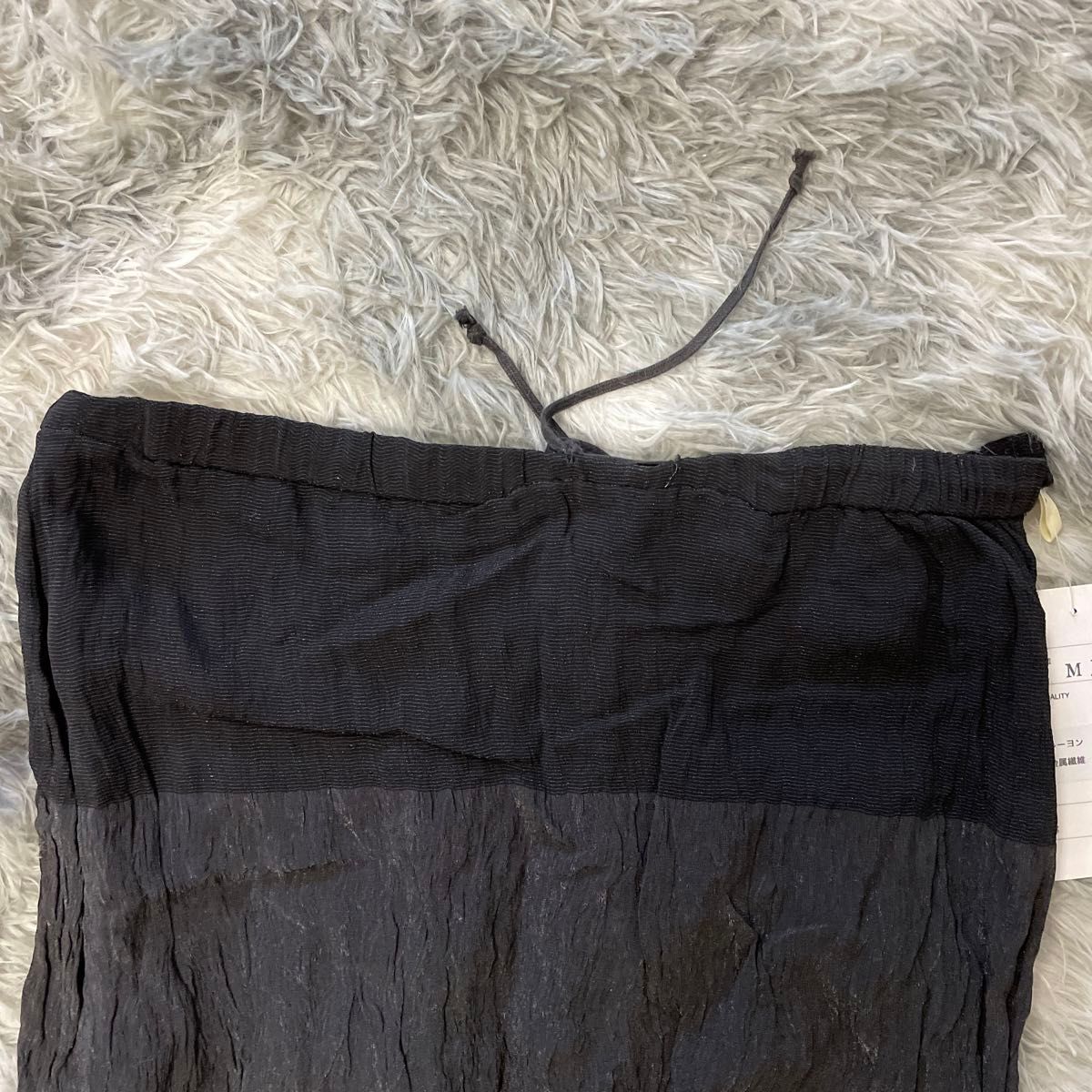 マーメイドスカート　デート　ロング　レディース　綺麗め　上品　カジュアル 黒