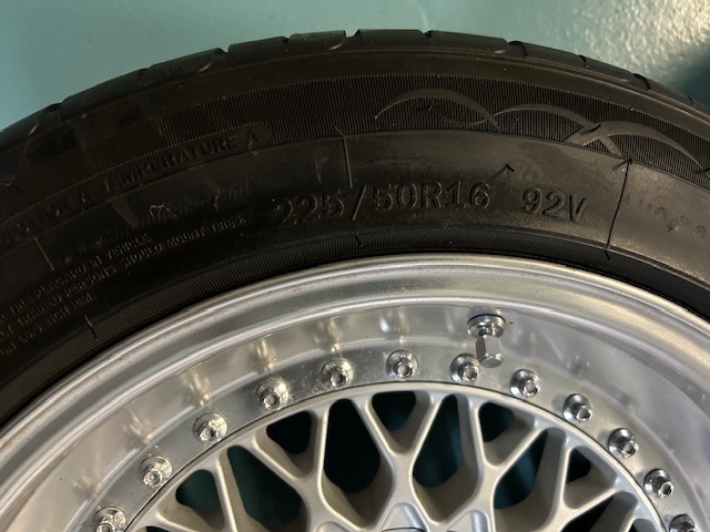 当時物！BBS RS180　16インチ 8.5J・7.5J 4本セット_画像6