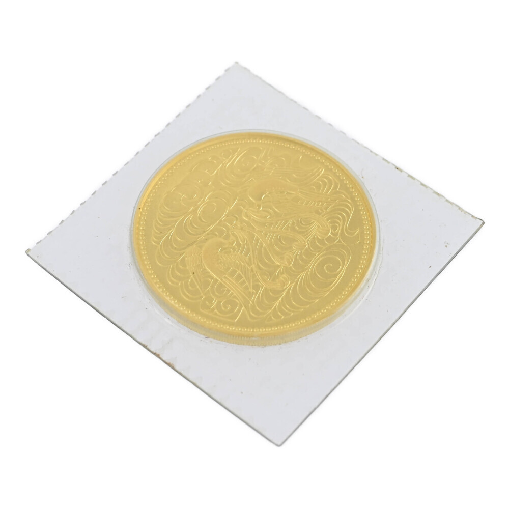 1円■日本 造幣局 日本 昭和天皇御在位60年記念 1986年(昭和61年) 10万円 金貨幣・金貨幣・メダル/K24コイン-20g/Japan Mint ■518032の画像3