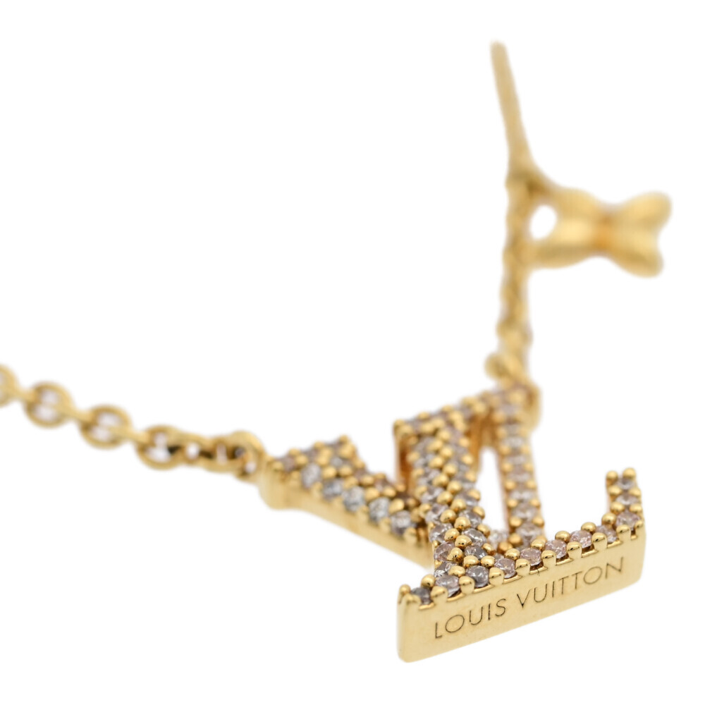  Louis Vuitton kolie*LV Aiko nik* Cubic Zirconia колье / сплав / металлизированный -6.9g/M00596/LOUIS VUITTON #519498