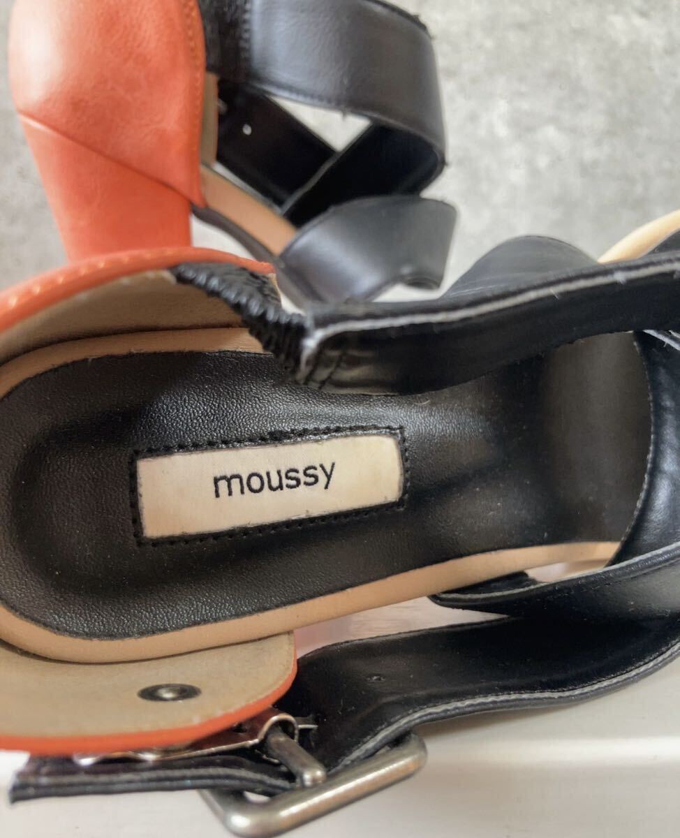 MOUSSY オープントゥ サンダル_画像4