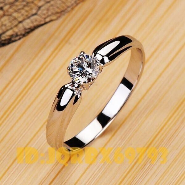 K2015:エンゲージリング 婚約指輪 結婚指輪 リング ファッションリング_画像1