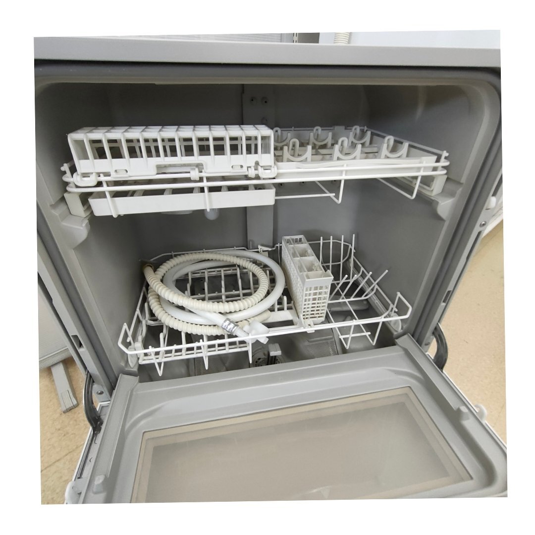６　Panasonic 食器洗い乾燥機 NP-TH2-W 2019年製　中古品　 家財便Aランク　　　　　　　　　　　　　　_画像8