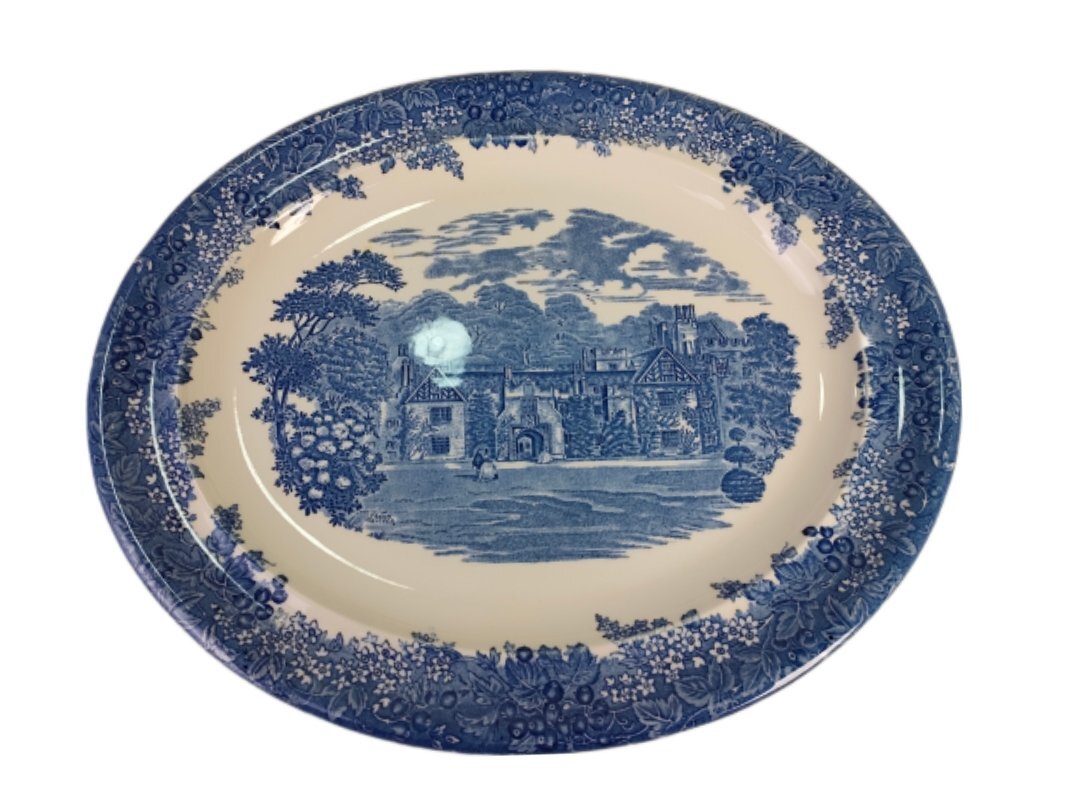 ３　ウェッジウッド Wedgwood HUDDINGTON COURT ロマンティックイングランド プレート皿(大中小サイズ）　1４枚セット_画像2