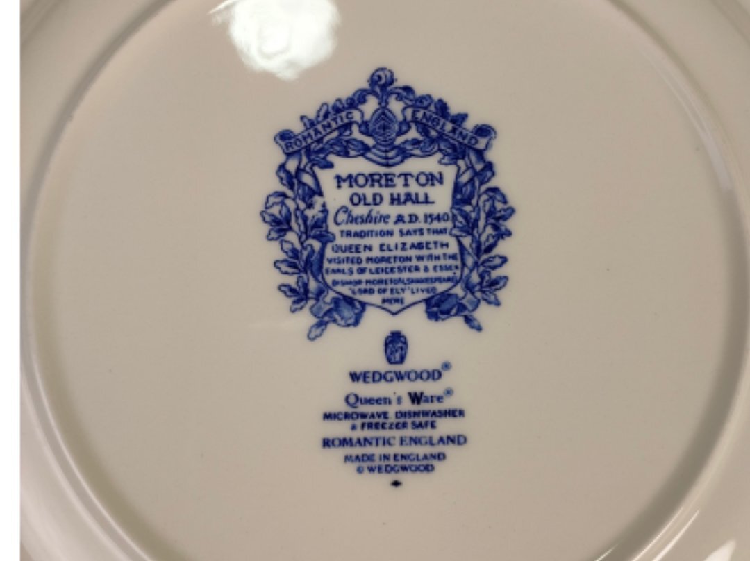 ３　ウェッジウッド Wedgwood HUDDINGTON COURT ロマンティックイングランド プレート皿(大中小サイズ）　1４枚セット_画像5