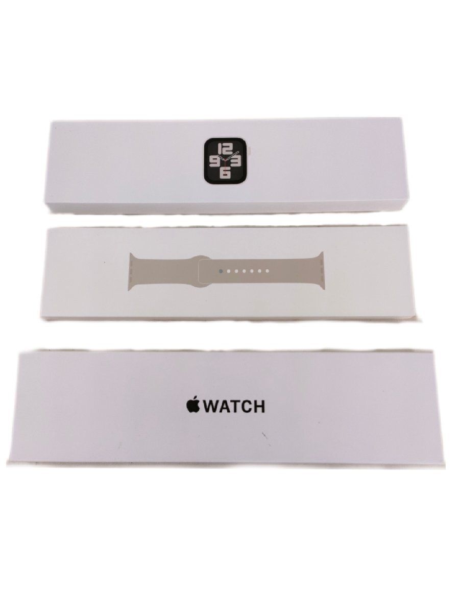 5 Apple watch SE2 40mm MNJX3J/A SE2 40mm スターライトバンド　バンド付き_画像1