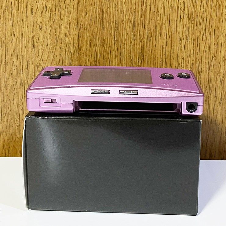 【美品】ゲームボーイミクロ パープル ポーチ付き