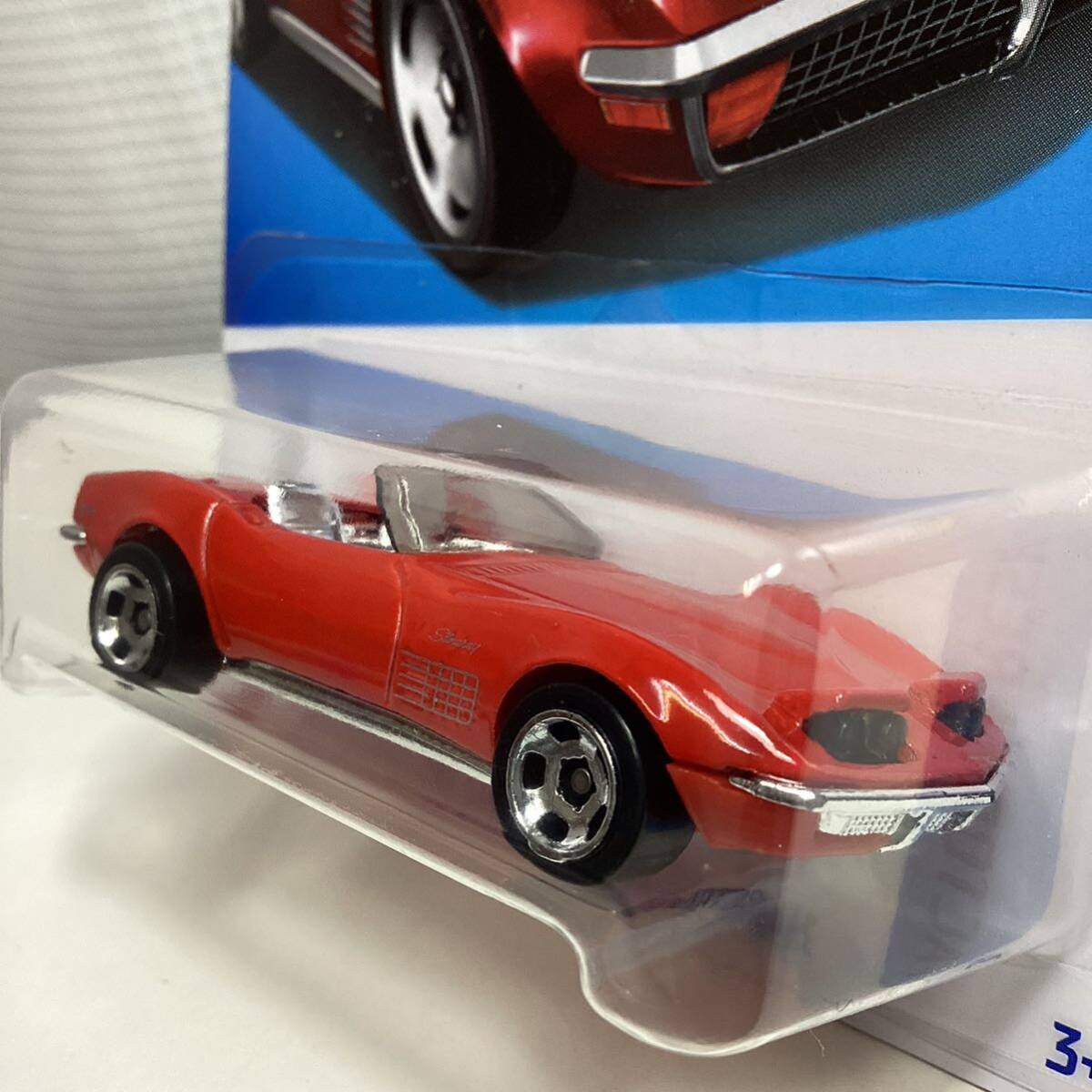 Gアソート ☆ホットウィール☆ '72 シボレー コルベット スティングレイ コンバーチブル Hot Wheels_画像3